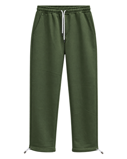 Pantalon Baggy — Vert Kaki — Recto