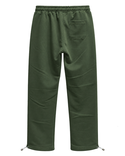 Pantalon Baggy — Vert Kaki — Verso