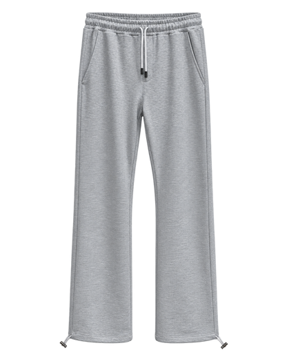 Pantalon Baggy — Gris clair — Recto