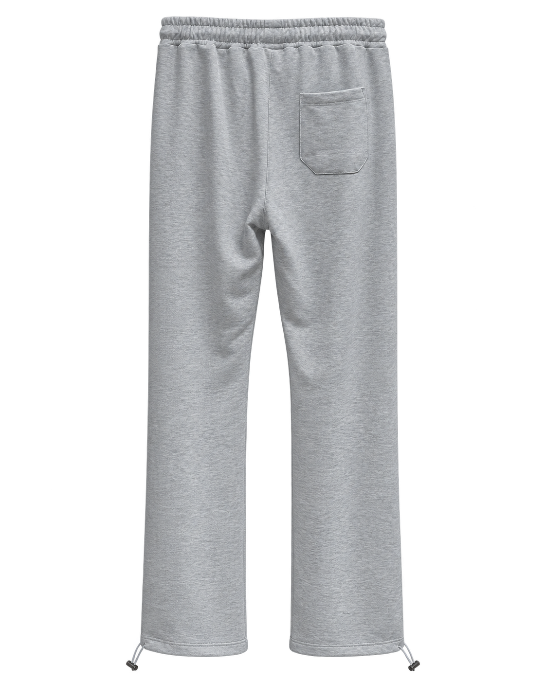 Pantalon Baggy — Gris clair — Verso
