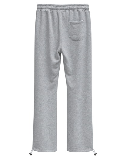 Pantalon Baggy — Gris clair — Verso
