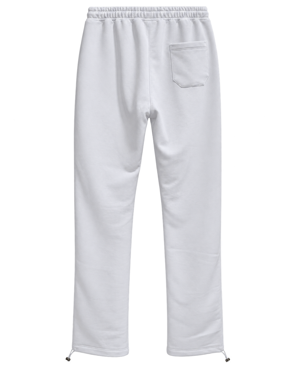 Pantalon Baggy — Blanc — Verso