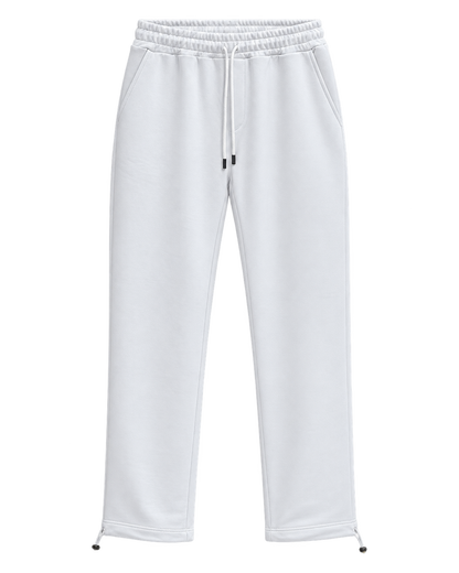 Pantalon Baggy — Blanc — Recto