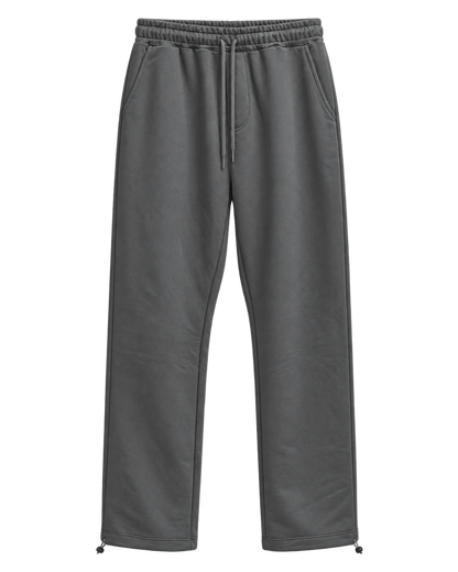Pantalon Baggy — Gris foncé — Recto