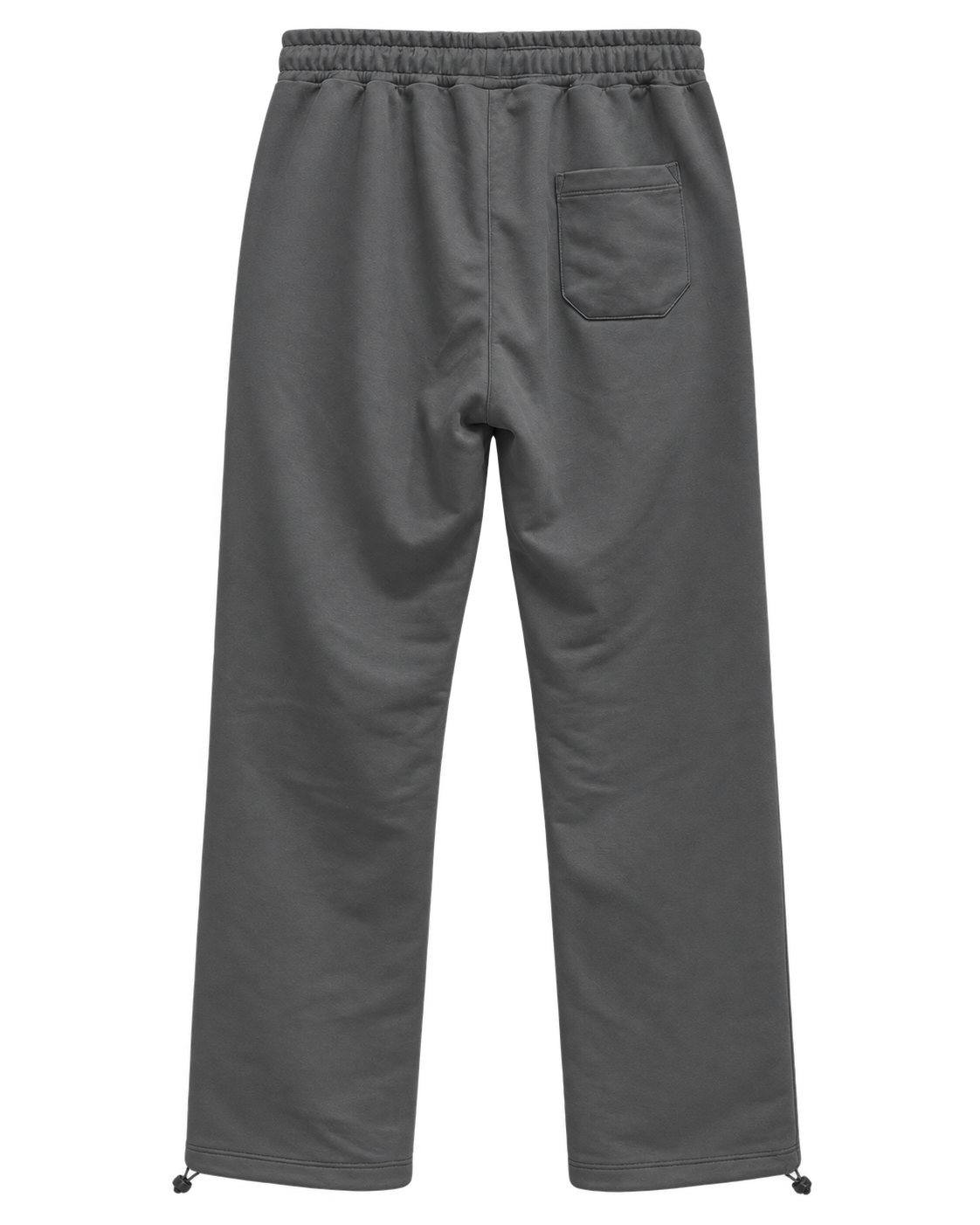 Pantalon Baggy — Gris foncé — Verso