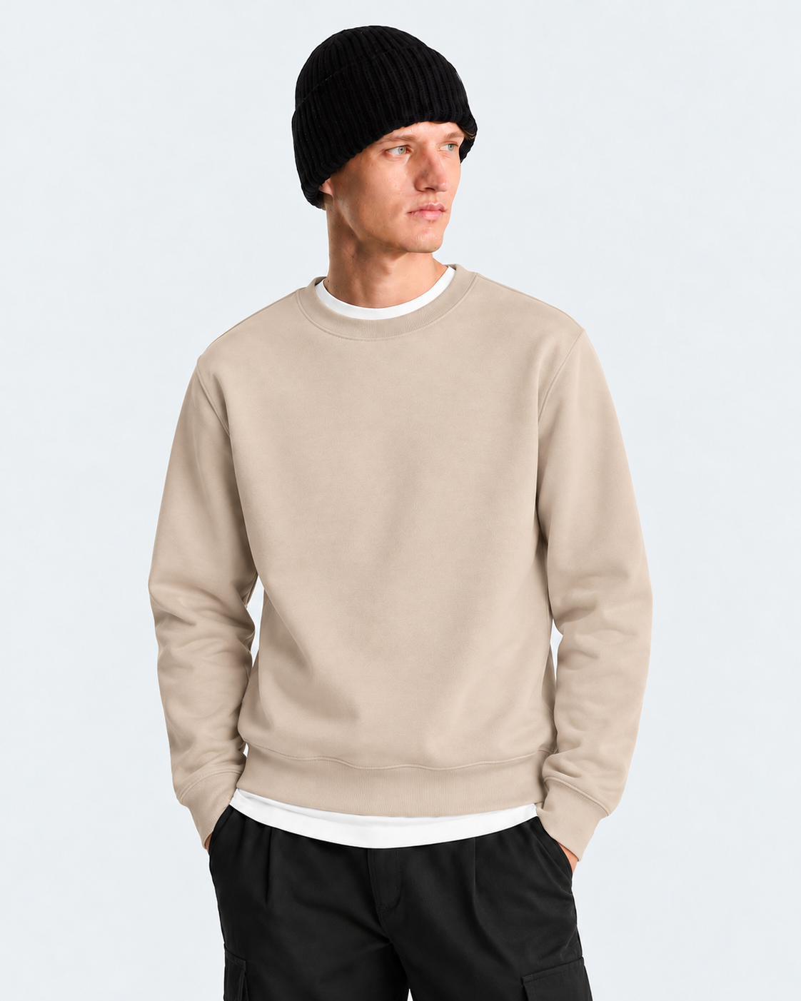 Sweatshirt Premium Col Rond
