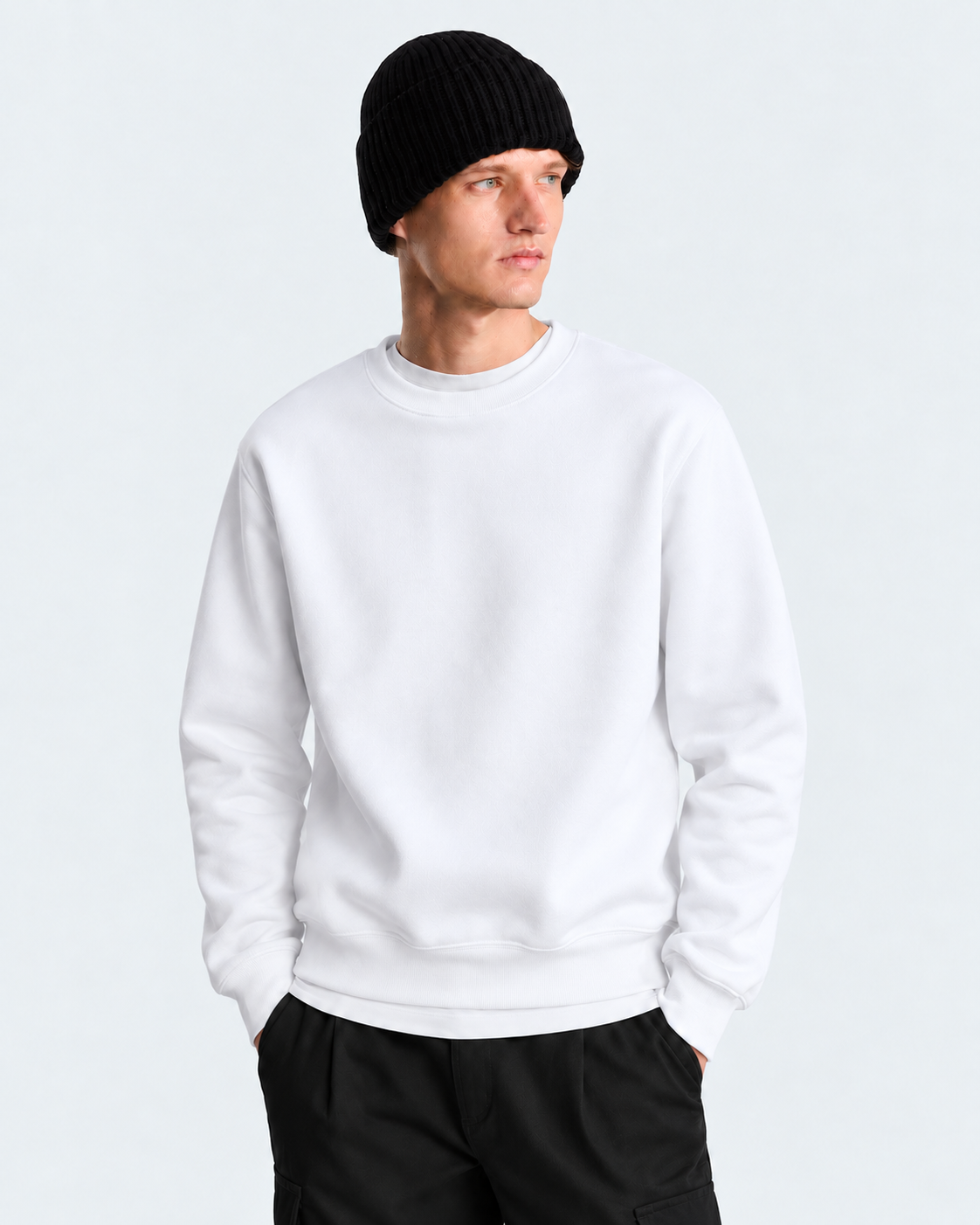 Sweatshirt Premium Col Rond