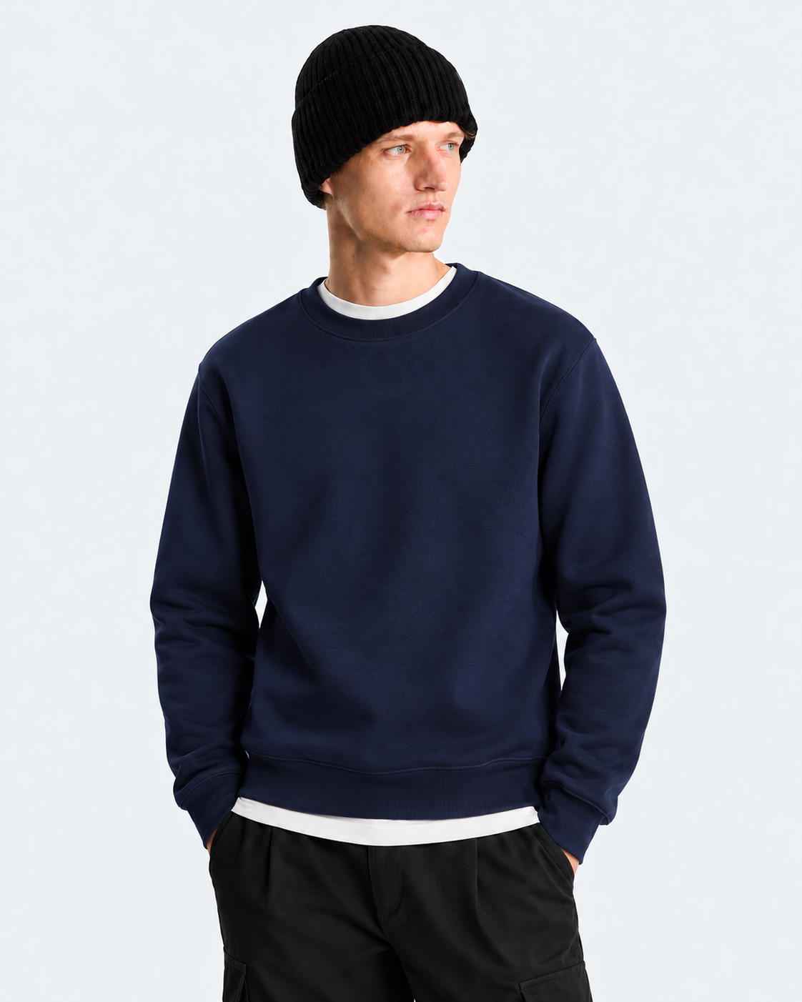 Sweatshirt Premium Col Rond