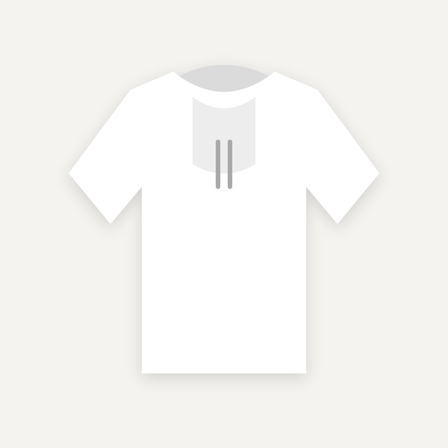 Hoodie personnalisable — Blanc — Verso (rendu illustratif, pas une photo réelle)