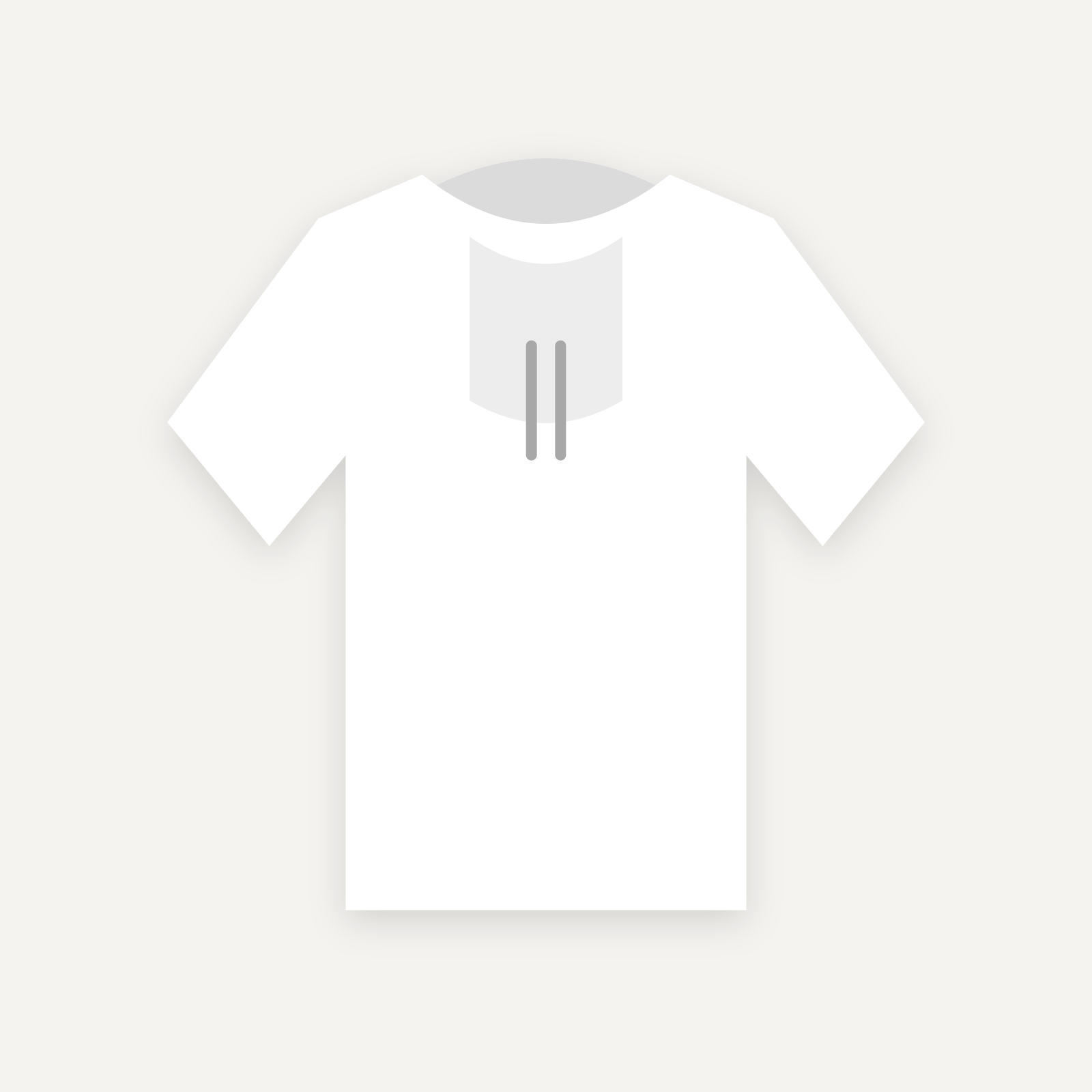 Hoodie personnalisable — Blanc — Verso (rendu illustratif, pas une photo réelle)