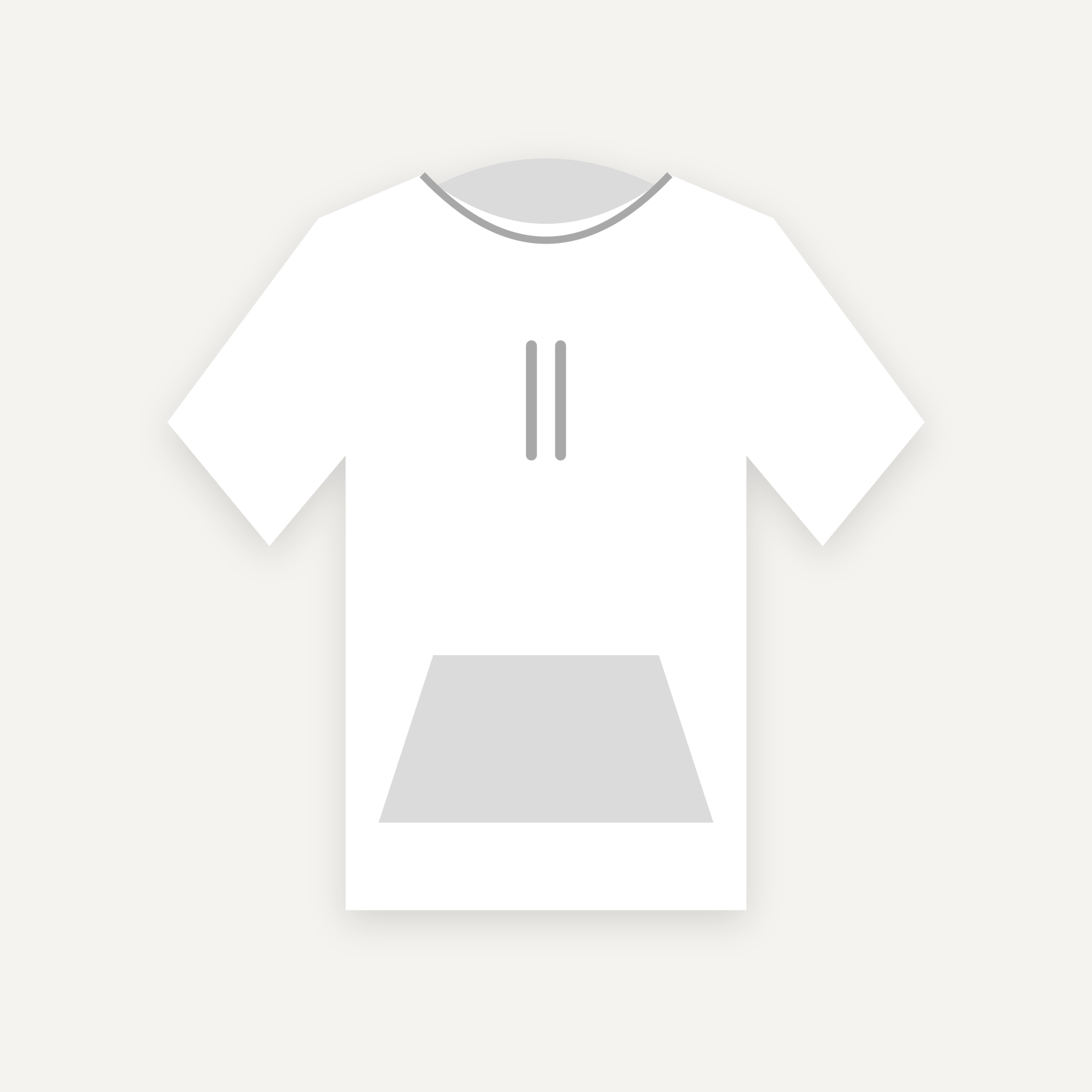 Hoodie personnalisable — Blanc — Recto (rendu illustratif, pas une photo réelle)