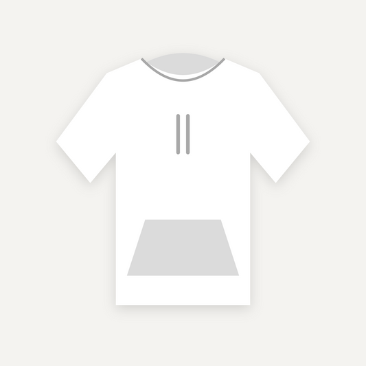 Hoodie personnalisable — Blanc — Recto (rendu illustratif, pas une photo réelle)