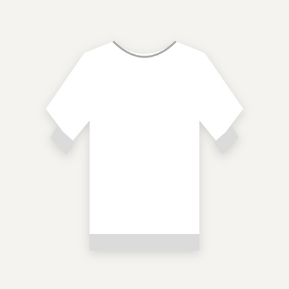 Sweatshirt personnalisable — Blanc — Recto (rendu illustratif, pas une photo réelle)