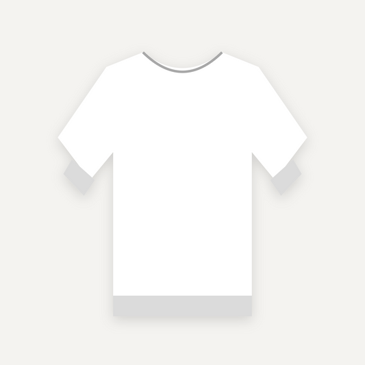 Sweatshirt personnalisable — Blanc — Recto (rendu illustratif, pas une photo réelle)